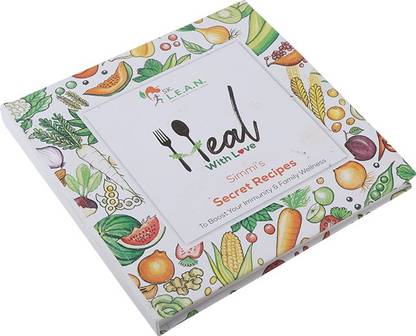 SK. L.E.A.N Heal With Love Simmi's Secret Recipe Book To Stay Healthy And Fit. (Pack of 1)