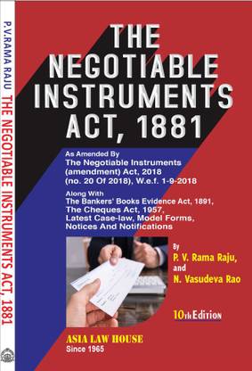 The Negotiable Instruments Act, 1881