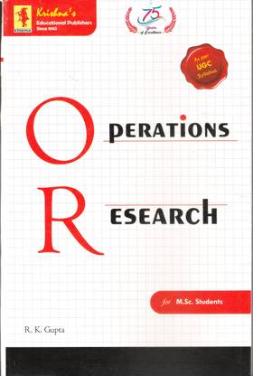 KRISHNA PRAKASHAN OPERATION RESEARCH