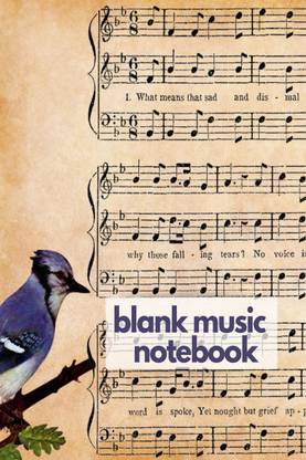 Blank Music Notebook  - Notebook for Kid’s Learning Music with 3 Staves Per Page