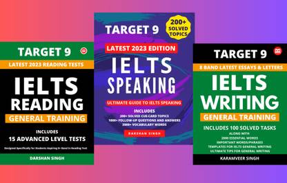IELTS GT COMBO: IELTS Reading, Writing & Speaking books for 2024