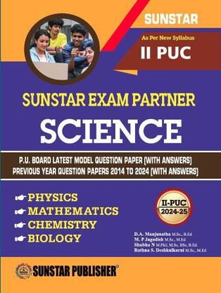2nd PUC Science Sunstar Exam partner