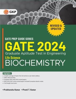 Gate 2024 : Life Science - Biochemistry - Guide