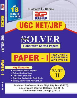 UGC NET/JRF EXAM SOLVER PAPER 1 TEACHING & RESEARCH APTITUDE (PART 2)