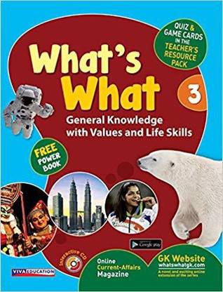 What's What - 3 with CD and Free Power Book - General Knowledge with Values and Life Skills