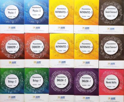 Allen class 8 books foundation for Olympiads