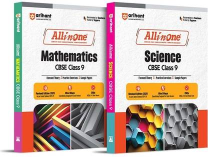Arihant All In One Science, Mathematics, Class 9th Based On Latest NCERT For CBSE Exams 2025