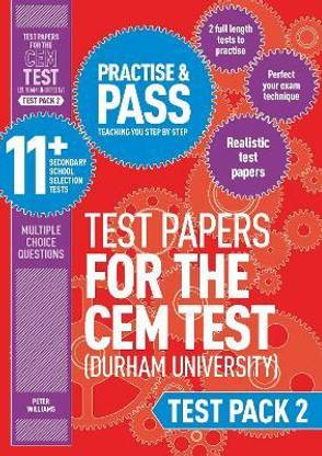 Practise and Pass 11+ CEM Test Papers - Test Pack 2