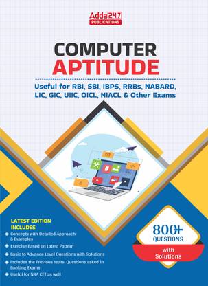 Computer Aptitude For Banking and Insurance (English Printed Edition)