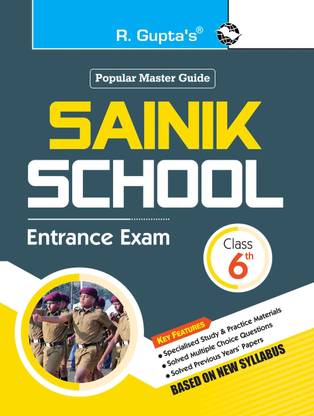 Sainik School Entrance Exam Guide for (6th) Class vi  - [OLD EDITION]