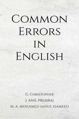Common Errors in English