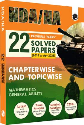 PW NDA/NA 22 Previous Years Solved Papers (From 2014 to Apr 2025) For 2025 Exams