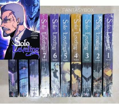 Solo Leveling Manga Series, Vol 1-11, 11 Collection Books Set by Chugong