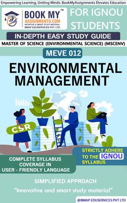 IGNOU MEVE 12 Environmental Management In Depth Guide For Ignou Student