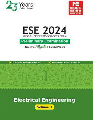 ESE Pre Exam 2024 : Electrical Engineering Objective Previous Years' S