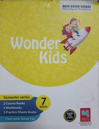 Wonder kids lkg set of 7 books