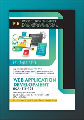 Neelkanth - Web Application Development (BCA-51T-103) Including Lab Exercise BCA Textbook