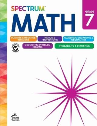 Spectrum Math Workbook, Grade 7