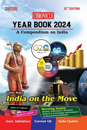 Chronicle Year Book 2024 A Compendium On India Paperback – 1 January 2024
by NN OJha (Author)