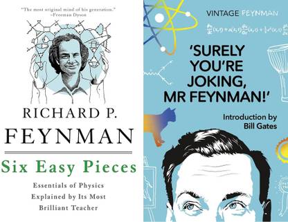 Six Easy Pieces + Surely You're Joking, MR Feynman