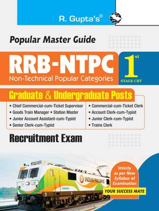 RRB: NTPC (Non-Technical Popular Categories) Recruitment Exam Guide