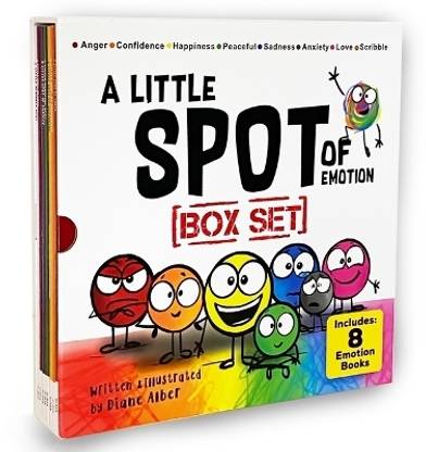 A Little SPOT of Emotion 8 Book Box Set (Books 1-8: Anger, Anxiety, Peaceful, Happiness, Sadness, Confidence, Love, & Scribble Emotion)  - A Little SPOT of Emotion 8 Book Box Set (Books 1-8: Anger, Anxiety, Peaceful, Happiness, Sadness, Confidence, Love, & Scribble Emotion)