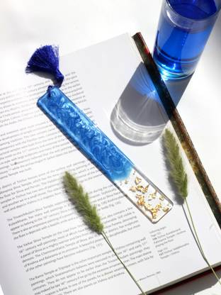 Floater Studio FSBOOK-BLUE-7IN RESIN BOOKMARK Bookmark