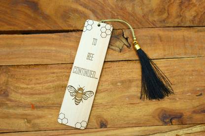 style works To Be Continue Wooden Bookmark || Bookmark with Custom Message Wooden Bookmark Bookmark