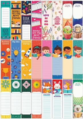 KREEPO Positive Quote Bookmark Paper Gift for Book Enthusiast Readers_k7 Bookmark Label Bookmark