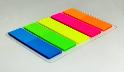 Fobzzy Rectagular Plastic Flags Index Tabs Sticky Notes Bookmark