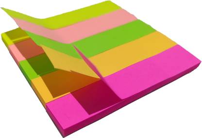 Fobzzy Rectangular Plastic Flags Index Tabs Sticky Notes Bookmark