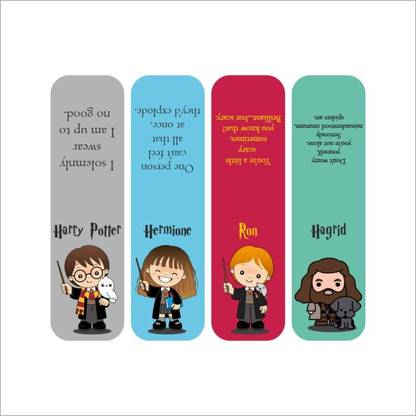 Zesta 3D Cute Animated Harry Potter Magnetic Book mark Gifts for Book Lovers Book Marks for Book Lovers | Bookmarks Aesthetic for Books Bookmark