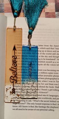 geetaspratiti Two Colours Resin Bookmark In Pair Of Two Reain Bookmark