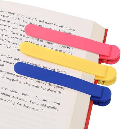 primetreads 3Pcs Automatic Bookmark Book Marks Bookmark