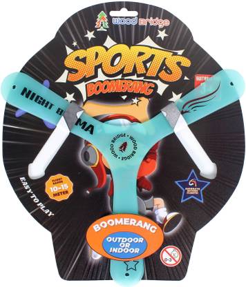 woodbridge Glowing Boomerang Spinner Right Handed, Left Handed Returning Boomerang