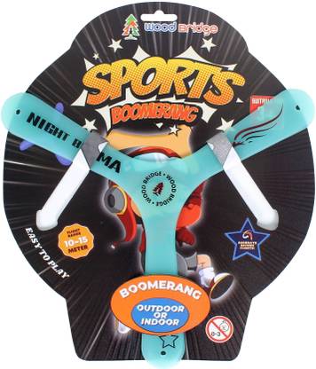 woodbridge Glowing Boomerang Spinner Right Handed, Left Handed Returning Boomerang