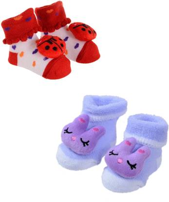 Shop Frenzy Anti Skid 0-24 month fancy socks / infant bootie Booties