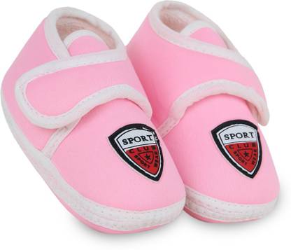 Neska Moda 3 To 12 Months Baby Boys & Baby Girls Cute Soft Cotton Pre-Walker Sports Booties