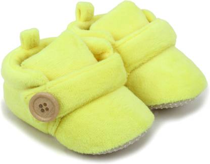 Superminis Unisex Baby Booties|Soft Sole Newborn Shoes Warm & Cozy Infant Slippers Booties