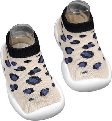Neska Moda 12 To 18 Months Baby Boys & Girls Anti-Skid Rubber Socks/Bumper Socks/Shoes/ Booties