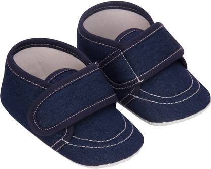 Daizy denim shoes with strap_navy blue Booties