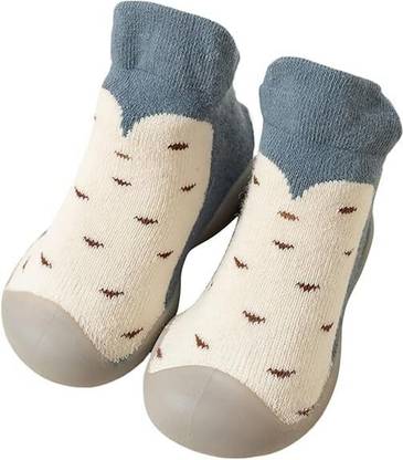 WEIRVI Infant Toddler Soft Children's Multicolor Cute Walking Shoes Booties
