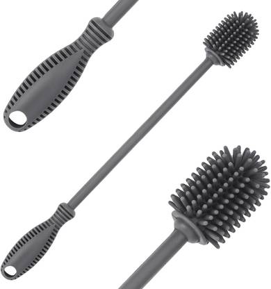ANSHMULTICOM Bottle Cleaning Brush for Baby Bottle, Water Bottle, Containers, Vase and Glass
