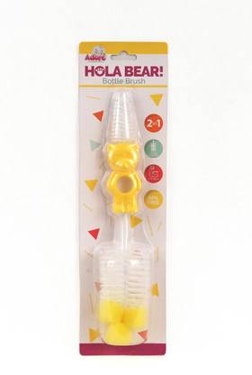 Adore ! 2 IN 1 Baby Bottle Cleaning Brush Kit - Nylon Bristles - BPA Free - Durable