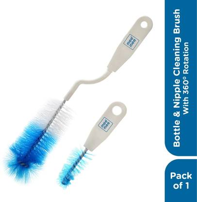 MeeMee Bottle and Nipple Cleaning Brush (Blue)