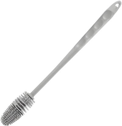 buybuddy Silicone Bottle Cleaning Brush Long Handle, Containers and Glass Cleaning Brush