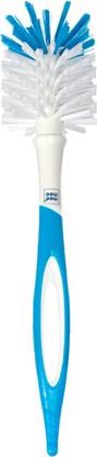 MeeMee Easy Grip Bottle & Nipple Cleaning Brush (Blue)