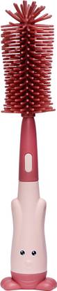 Adore THE SILICONE RABBIT 3 IN1 Scratch Free Bottle,Teat and Straw Cleaning Brush Kit