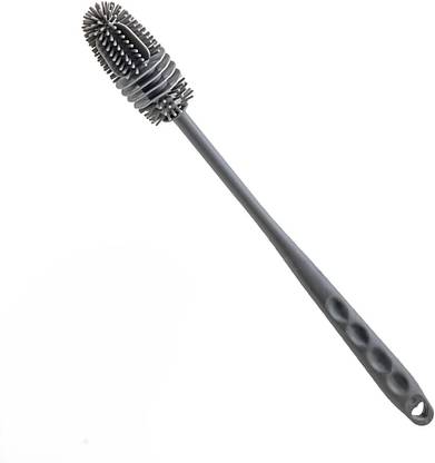 buybuddy Silicone Bottle Cleaning Brush Long Handle, Containers and Glass Cleaning Brush