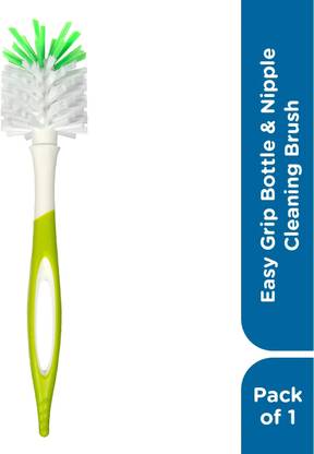 MeeMee Easy Grip Bottle & Nipple Cleaning Brush (Green)